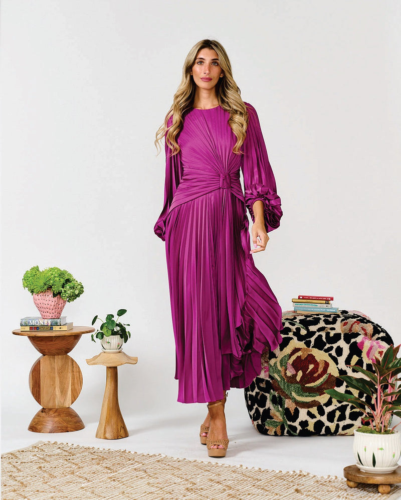Miz 3731-A Fuschia Dress