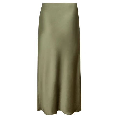 Point Satin Streight Skirt
