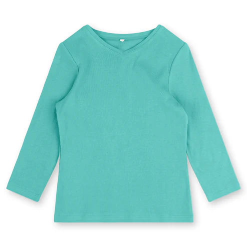 Point 3/4 Slve Classic V-Neck Tee