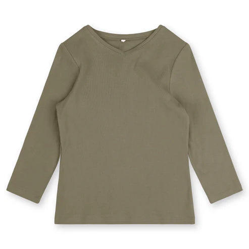 Point 3/4 Slve Classic V-Neck Tee