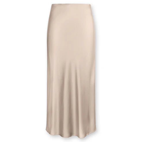 Point Satin Streight Skirt