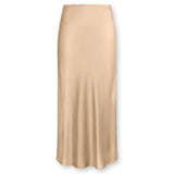 Point Satin A-line Skirt