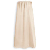 Point Satin A-line Skirt