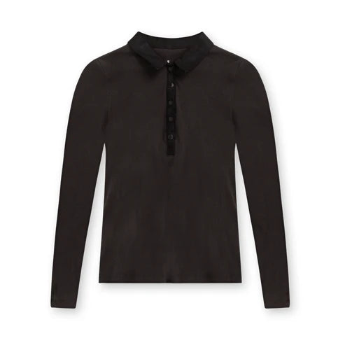 Point Detailed Polo Tee