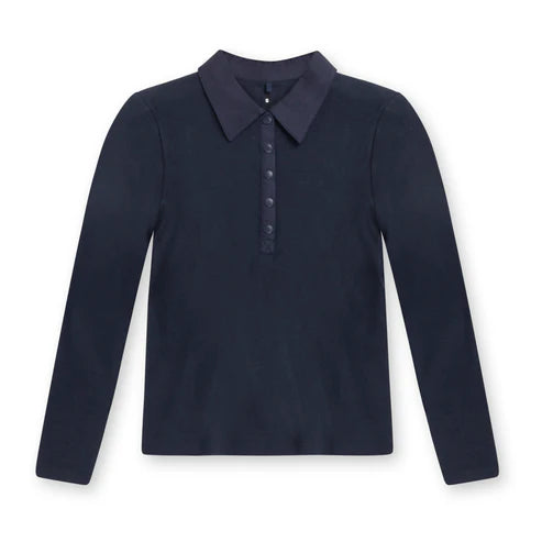 Point Detailed Polo Tee
