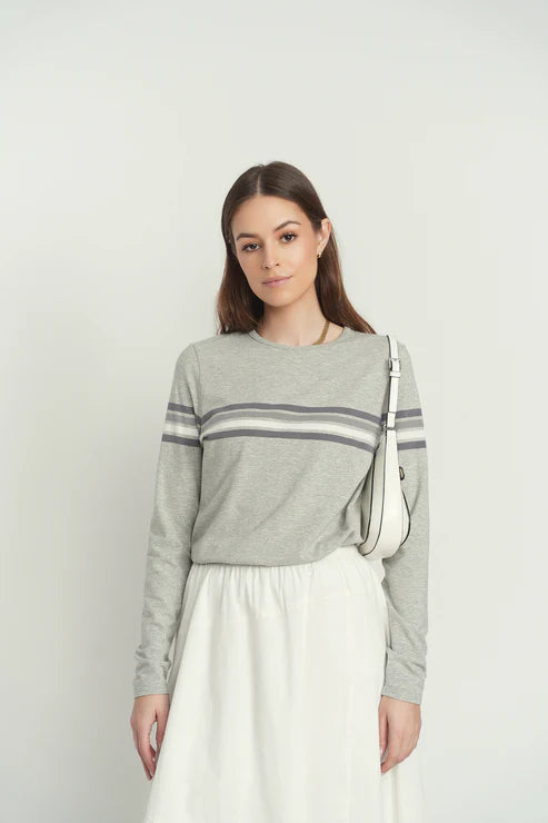 Point Aviator Stripe Tee