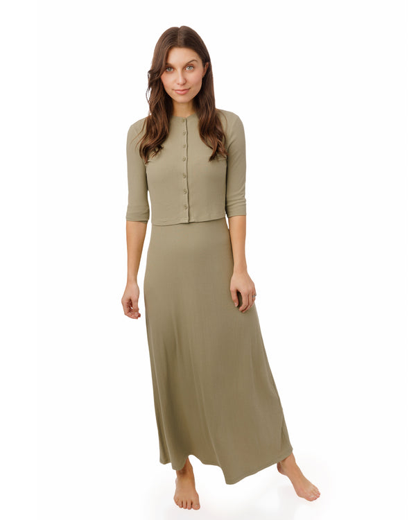 TS5569D-A Olive Jumper W Top