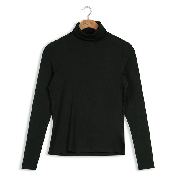 Crop L/S Turtle Neck