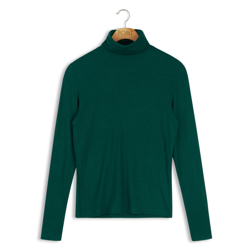 Crop L/S Turtle Neck