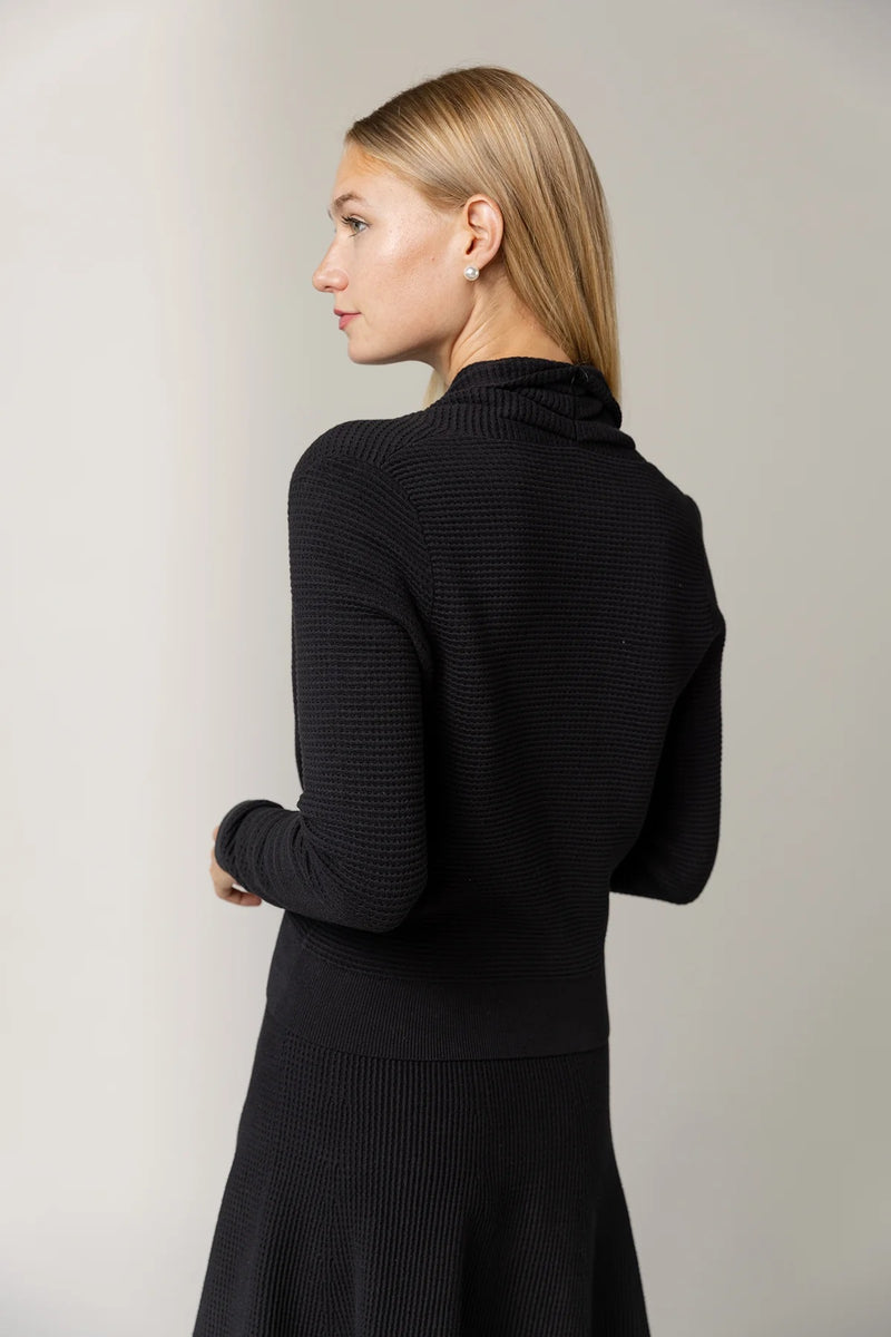 Alinea Wrap Top Black