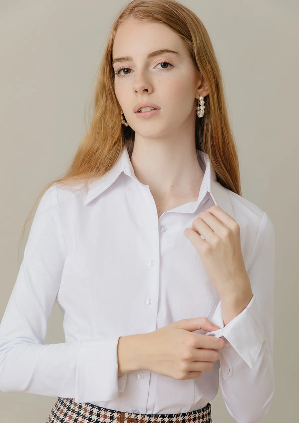 Cotton Blouse Stretch Jersey