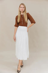 Infinity Skirt Maxi White