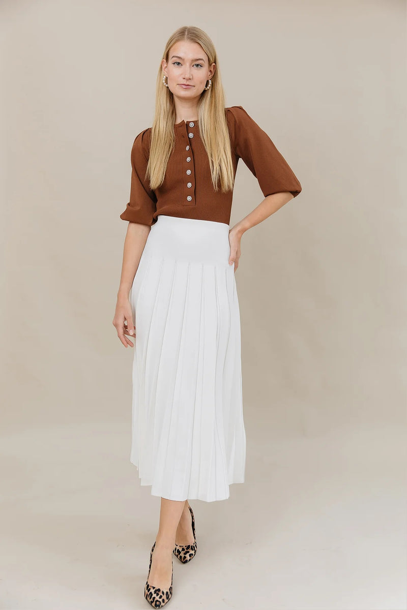 Infinity Skirt Maxi White