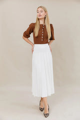 Infinity Skirt Maxi White
