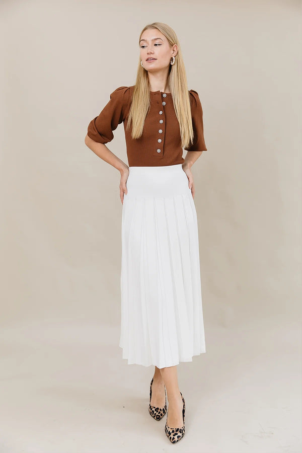 Infinity Skirt Maxi White