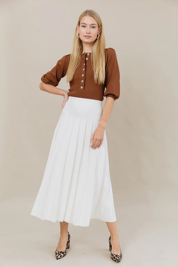 Infinity Skirt Maxi White