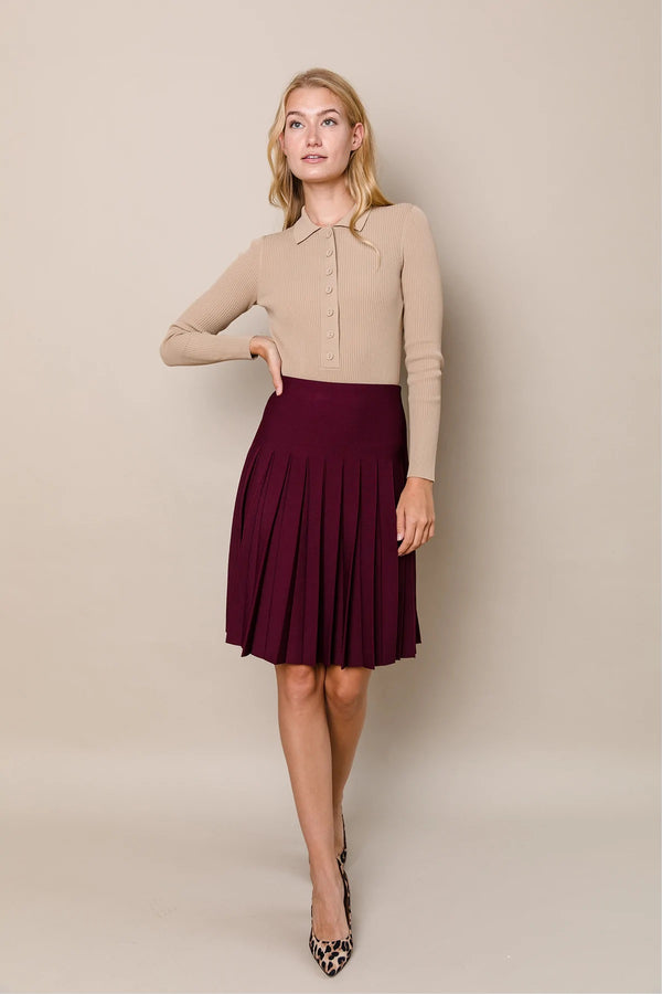 Infinity Skirt Bordeaux