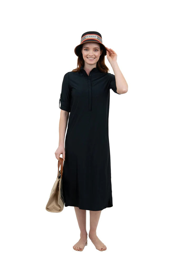 UW Black Shirt Dress