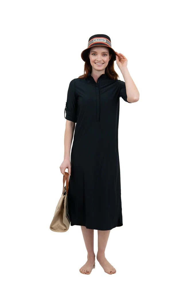 UW Black Shirt Dress