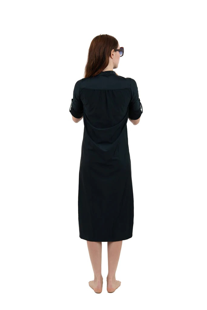 UW Black Shirt Dress