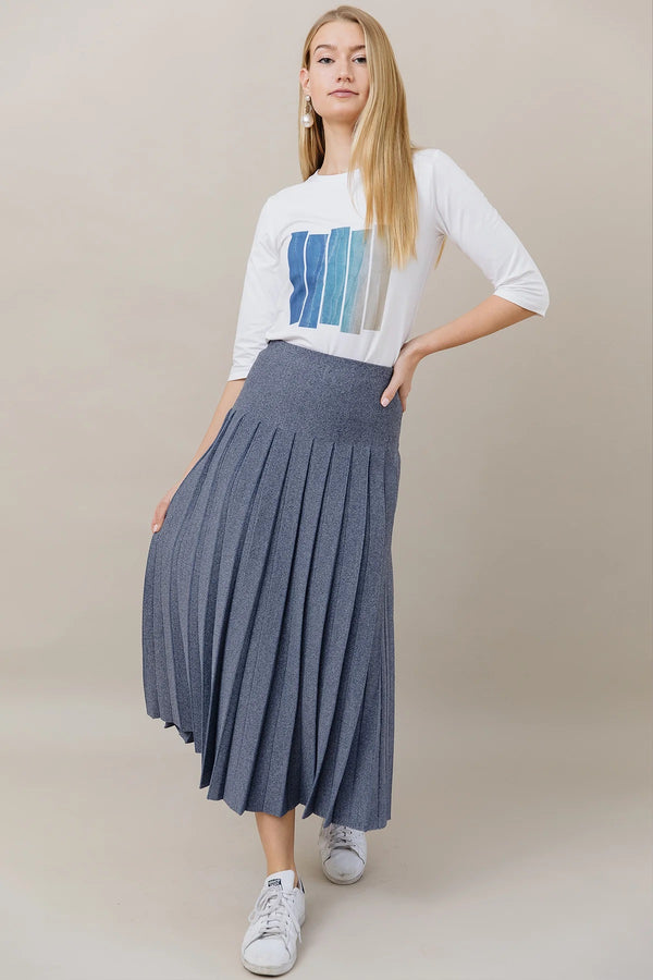 Infinity Skirt Maxi Denim