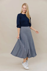 Infinity Skirt Maxi Denim