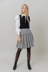 Delta Skirt Black/White 25"