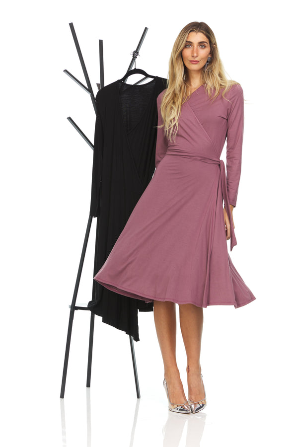 London Wrap Dress