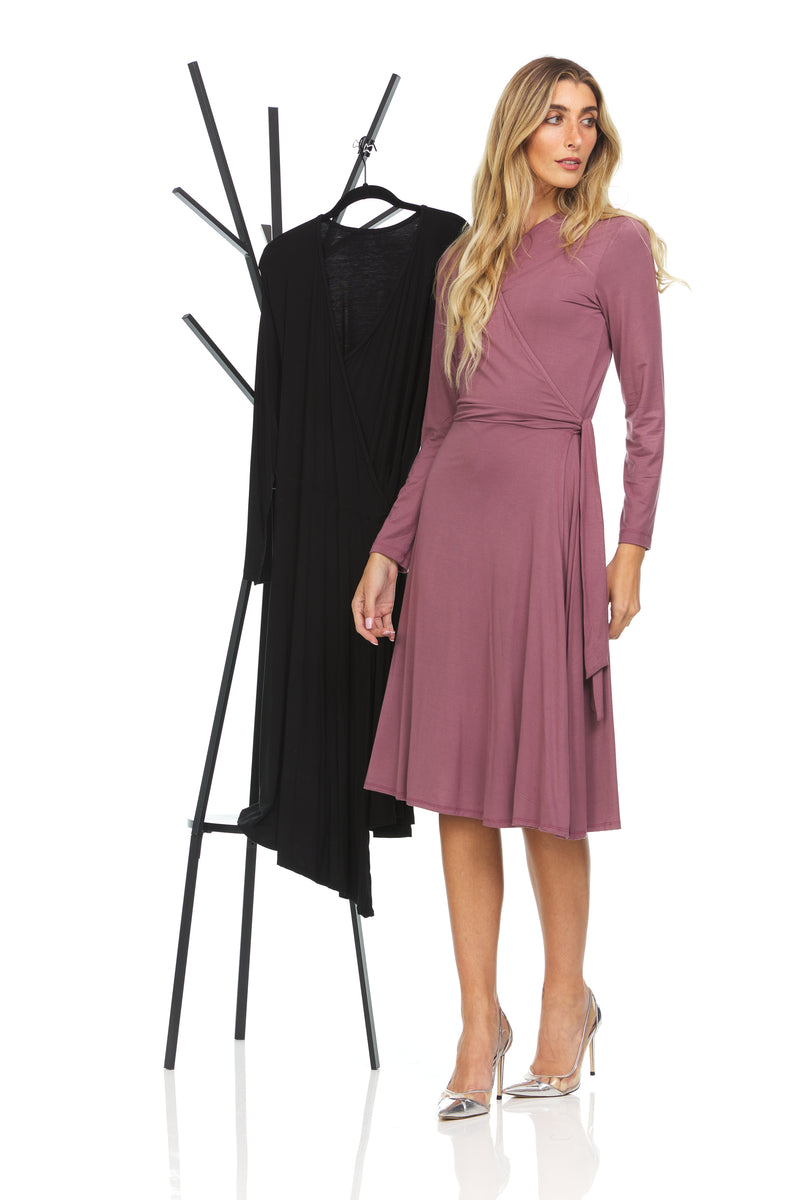 London Wrap Dress