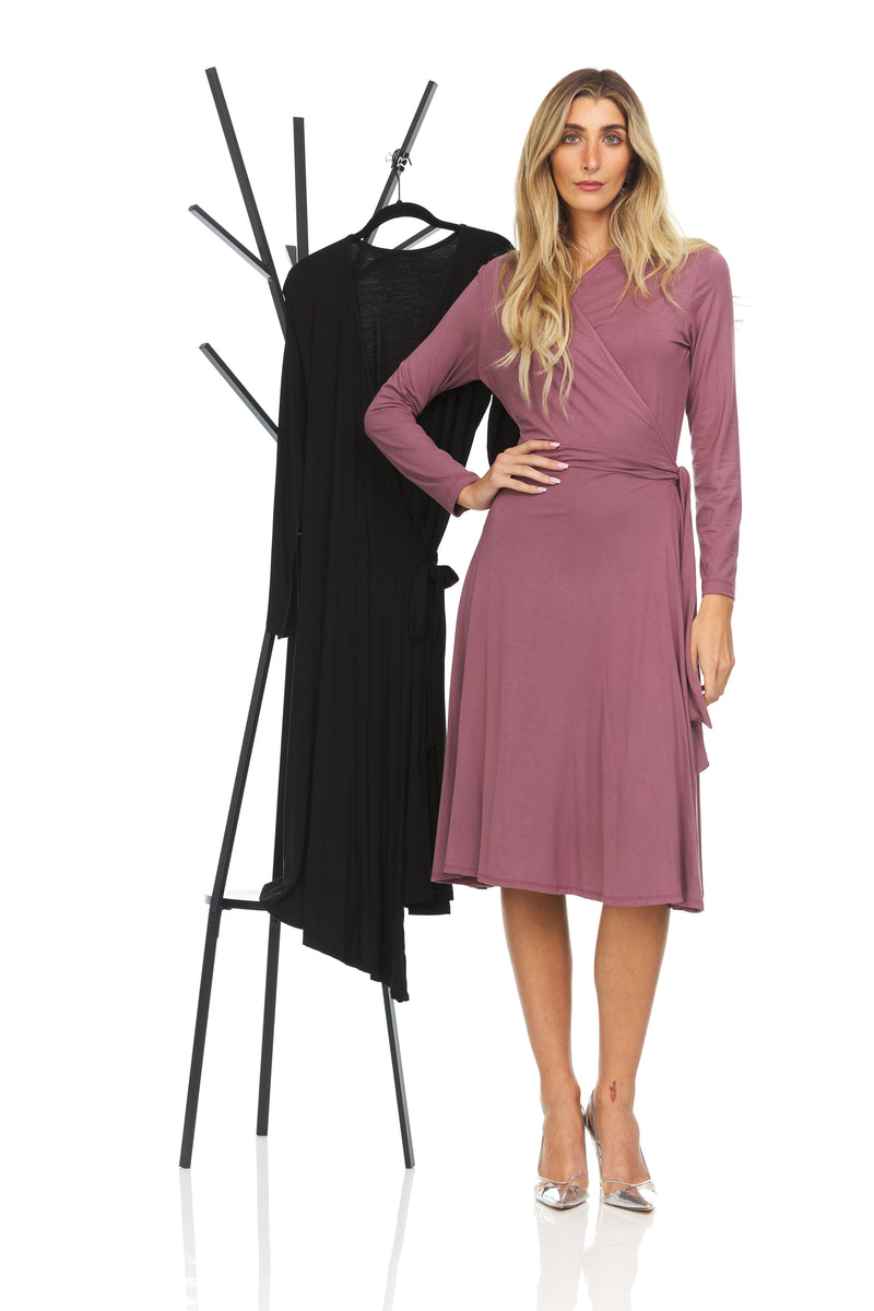 London Wrap Dress