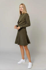Alinea Circle Skirt in Basil 25"