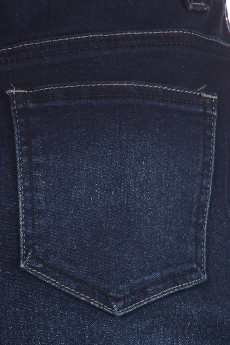 7611 Dk Indigo Denim Skirt