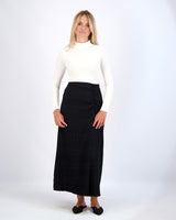 Pash Plaid Skirt Blk