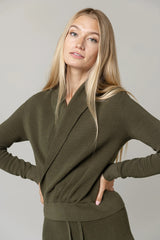 Alinea Wrap Top Basil