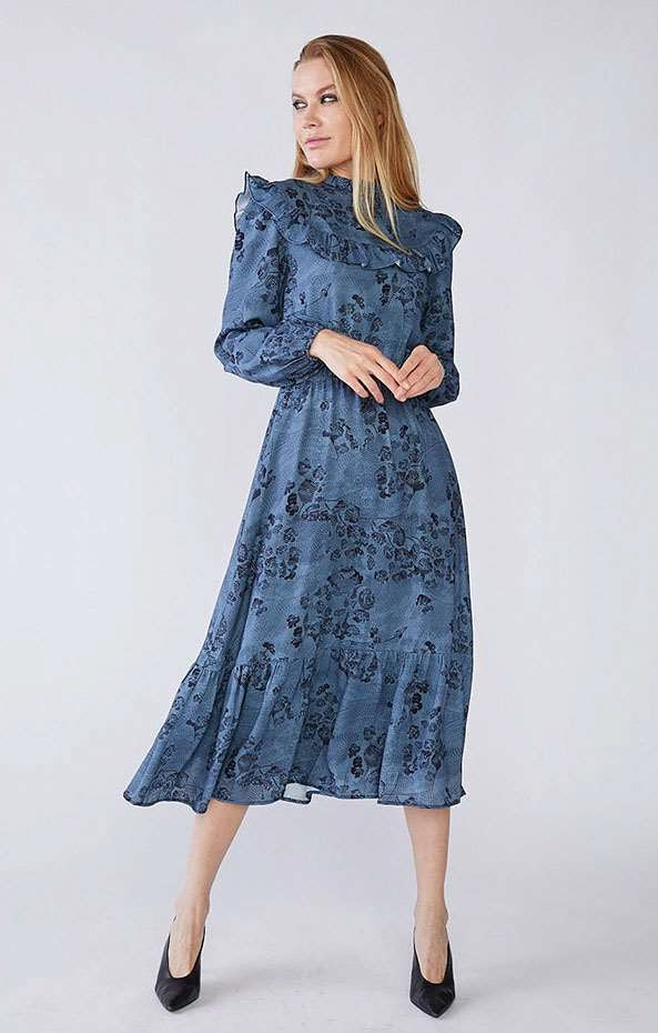 Miz 9742 Ruffle Dress