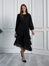 Rachel Ruffle Dress