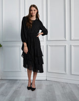 Rachel Ruffle Dress