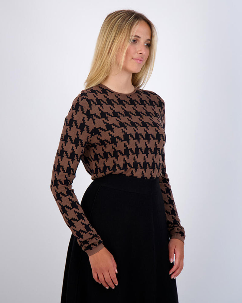 Houndstooth Sweater