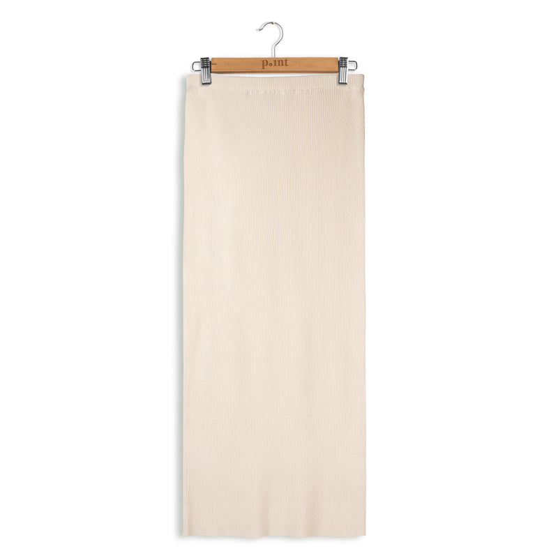 Rib Maxi Skirt