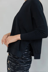 Montia Top Black