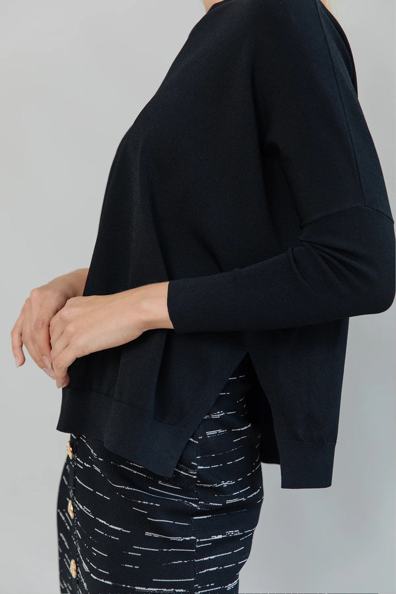 Montia Top Black