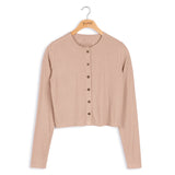 Point Cropped Cardigan